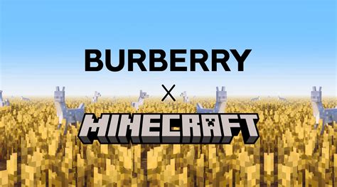 minecraft and burberry|burberry minecraft collaboration.